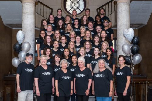 Summer 2016: The class and faculty of Eastman’s 25th anniversary summer Orff program
