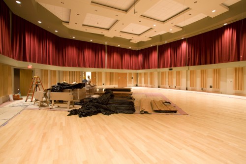 main rehearsal hall