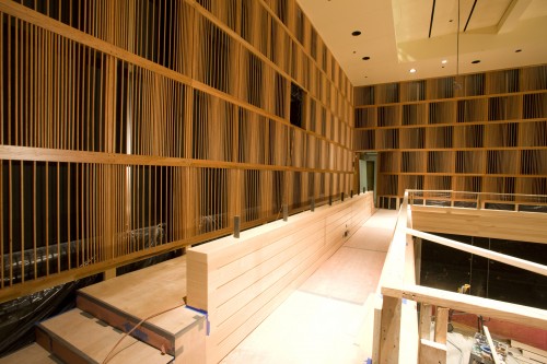The second level of Hatch Recital Hall