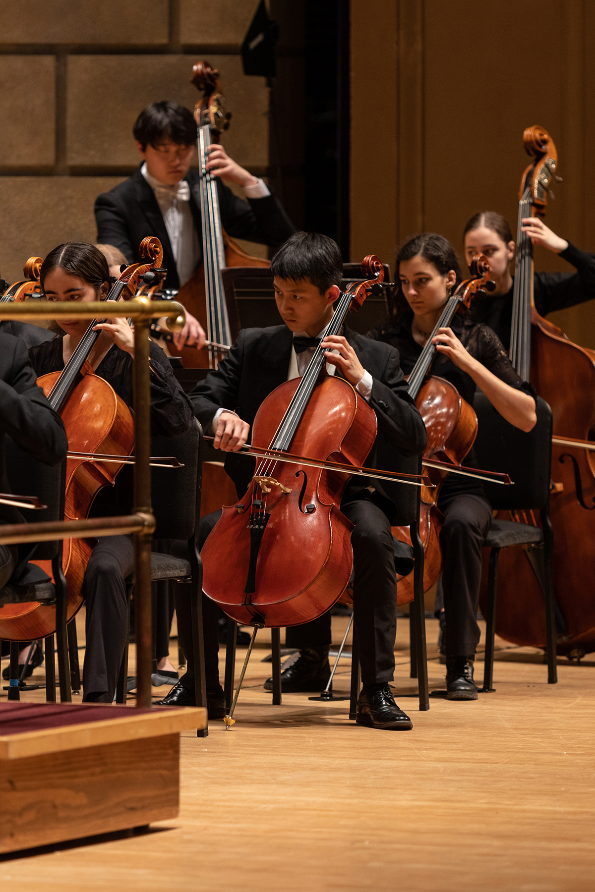 ESSO Eastman Philharmonia in Kodak Hall Cello section ESSO Eastman Philharmonia in Kodak Hall Cello section image