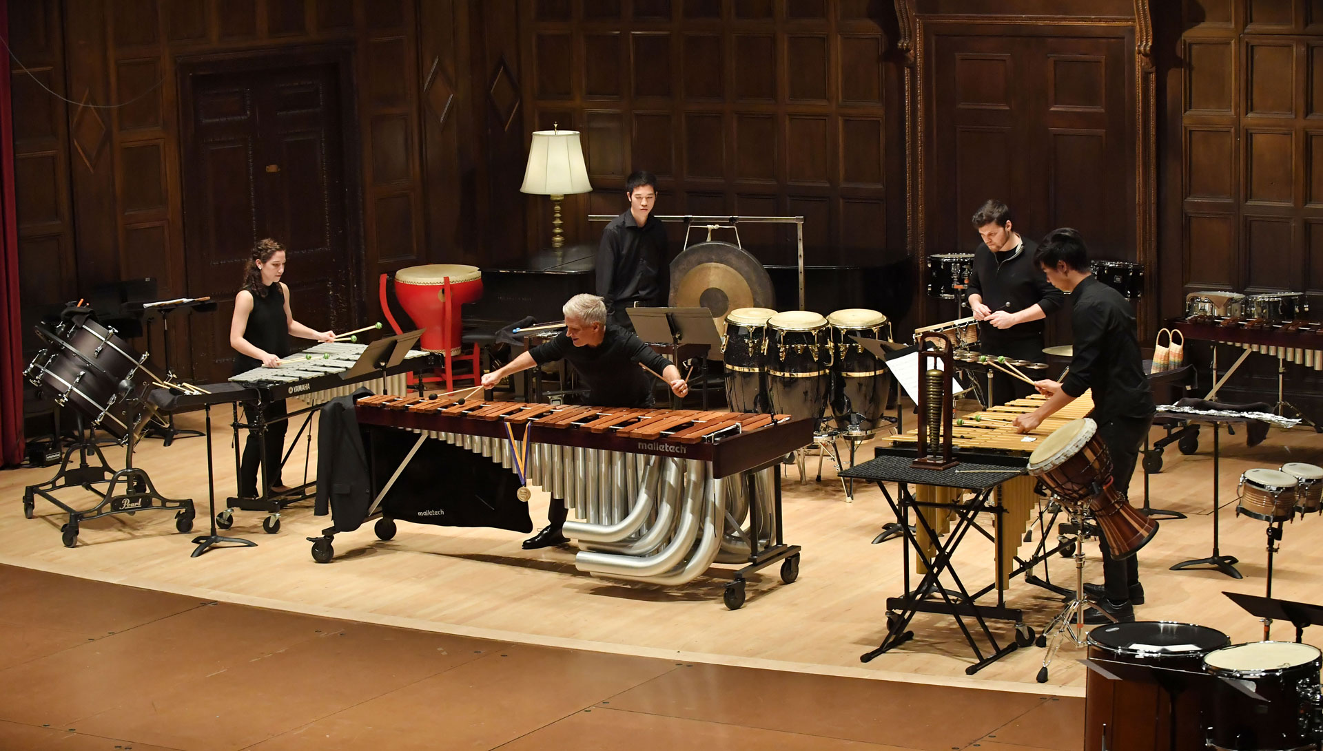 Eastman-Percussion-Ensemble-with-Michael-Burrit