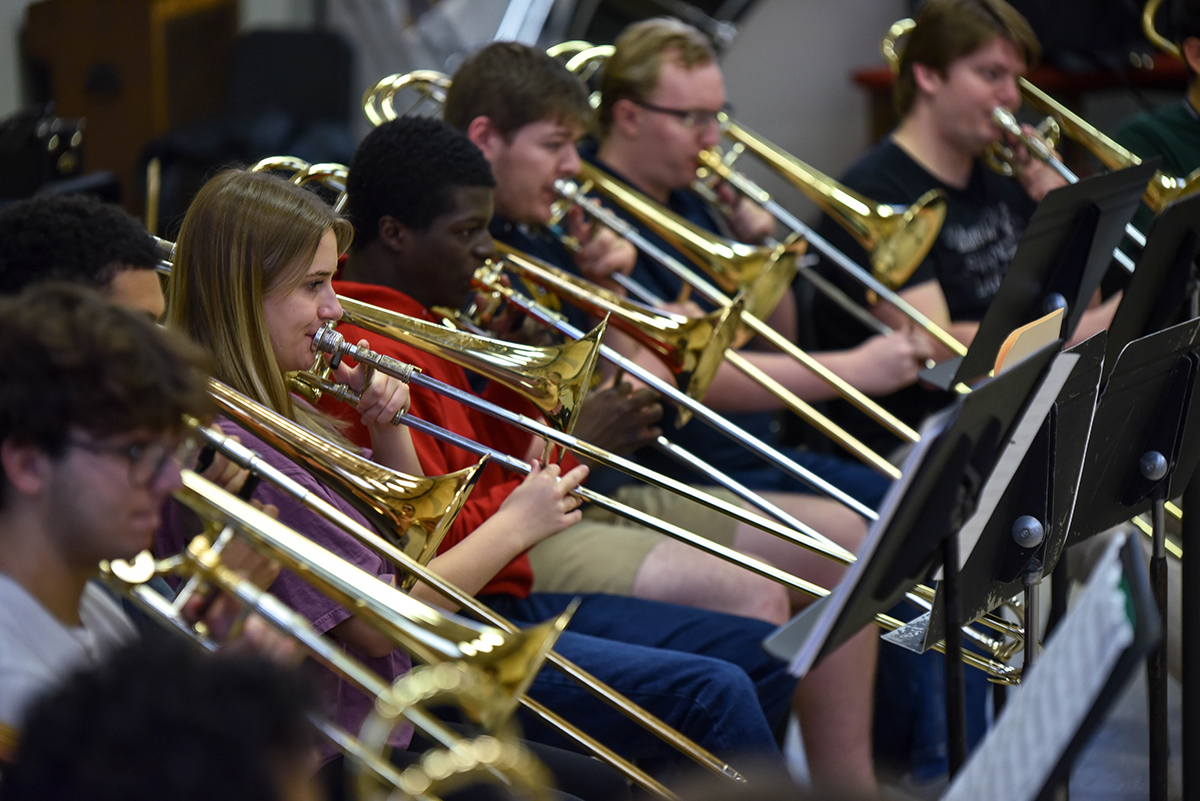 Eastman Trombone Choir Rehearsal image 2 Eastman Trombone Choir Rehearsal image 2
