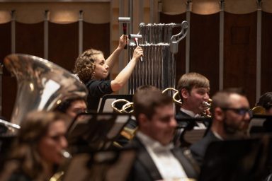 Eastman-Wind-Ensemble-percussion