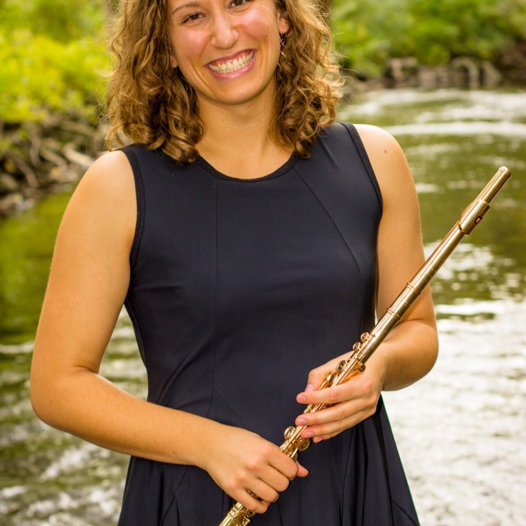 Emlyn Johnson (flute) and Dan (cello)