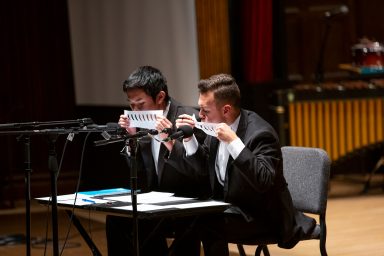 Energetic student performance for Ossia