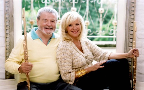 Sir James Galway and Lady Jeanne Galway