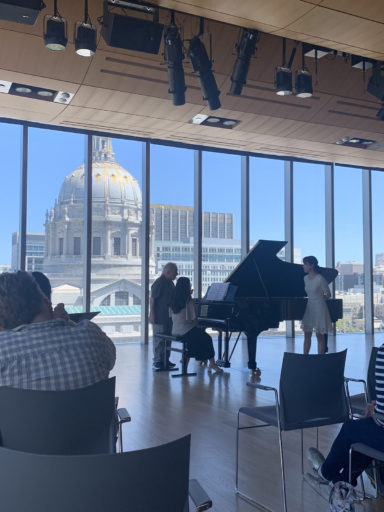 Gina with Martin Katz Songfest 2022