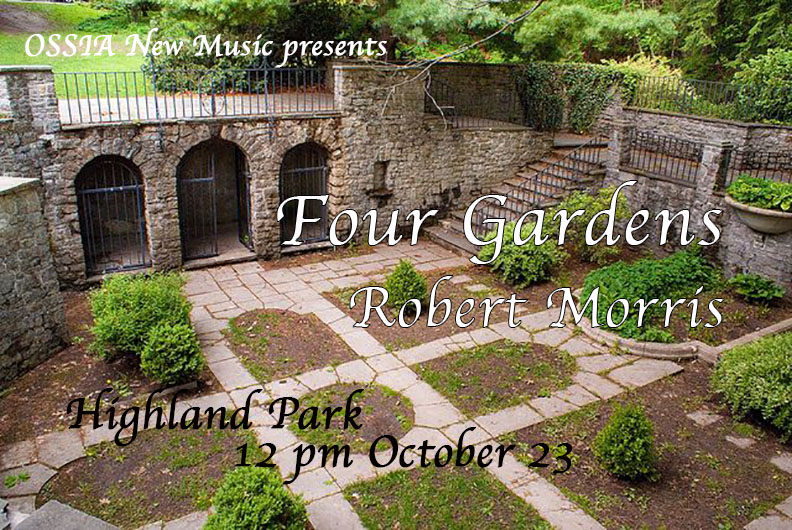 OSSIA in Highland Park - October 23, 2016 at noon