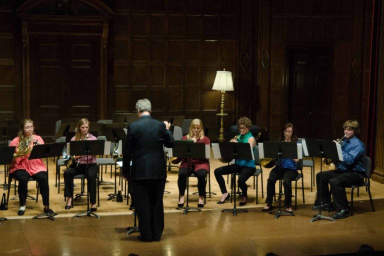 Eastman Weekend, Saturday October 18, 2014, Brass Concert in Kilbourn Hall. Horn Choir
