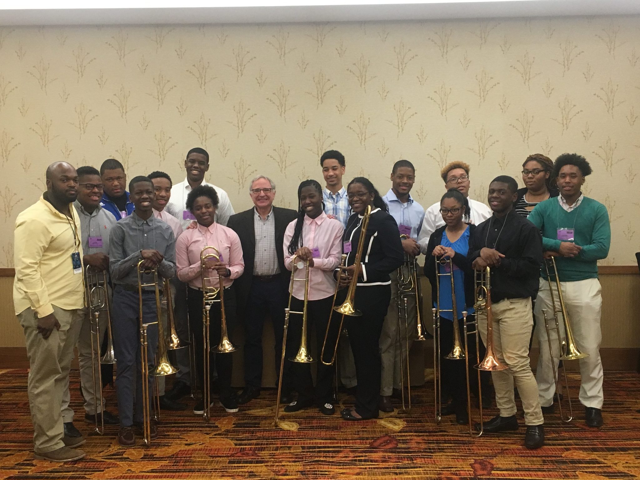 Dreaming and Doing An Outstanding Student Trombone Choir Visits