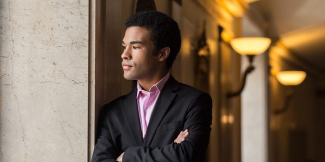 Music Leadership dramatic portrait