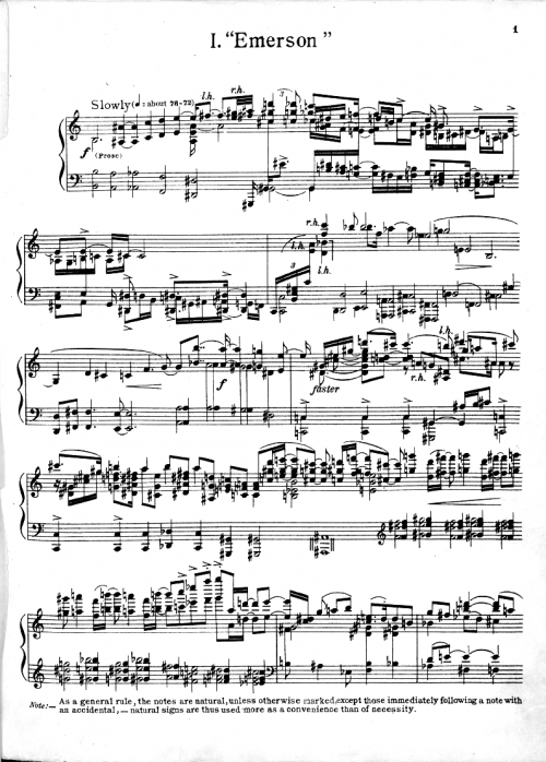 image of music score