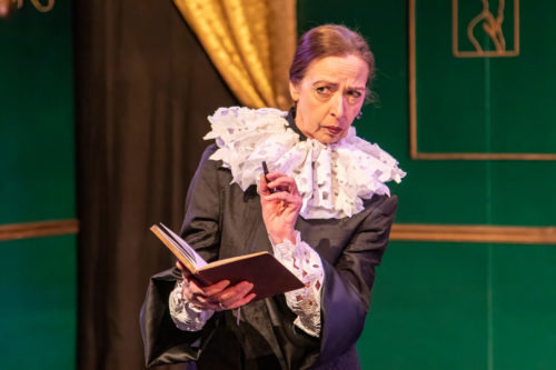 Katherine Ciesinksi in Eastman Opera Theatre's 2024 production of "Ariadne auf Naxos." PC: Nic Minetor
