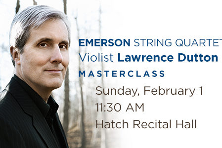 Larry_Dutton Master Class Violist Lawrence Dutton