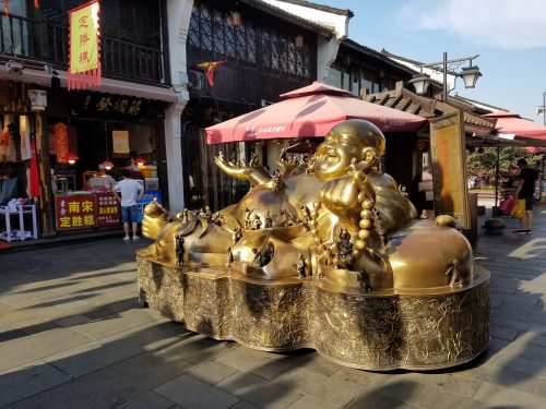 Laughing Buddha in Hangzhou