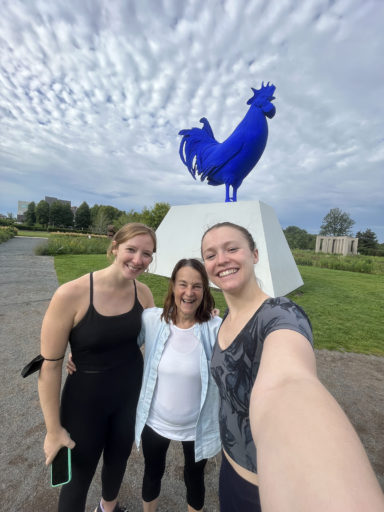 Maeve and Susannah S with Libby Larsen