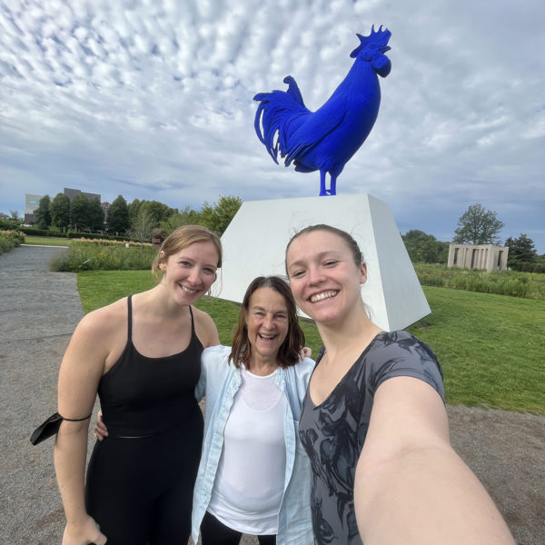 Maeve and Susannah S with Libby Larsen