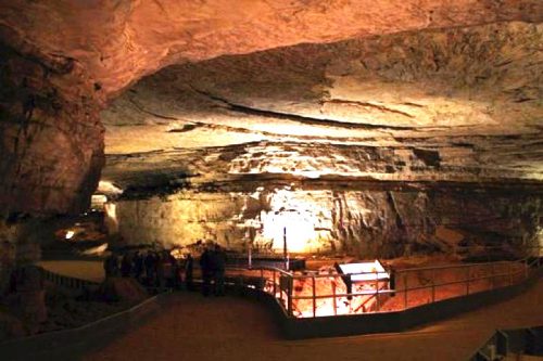 "The Rotunda" in Mammoth Cave, one of the venues for Music in the American Wild