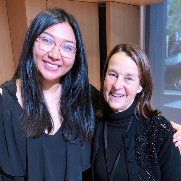 Mizi with Libby Larsen