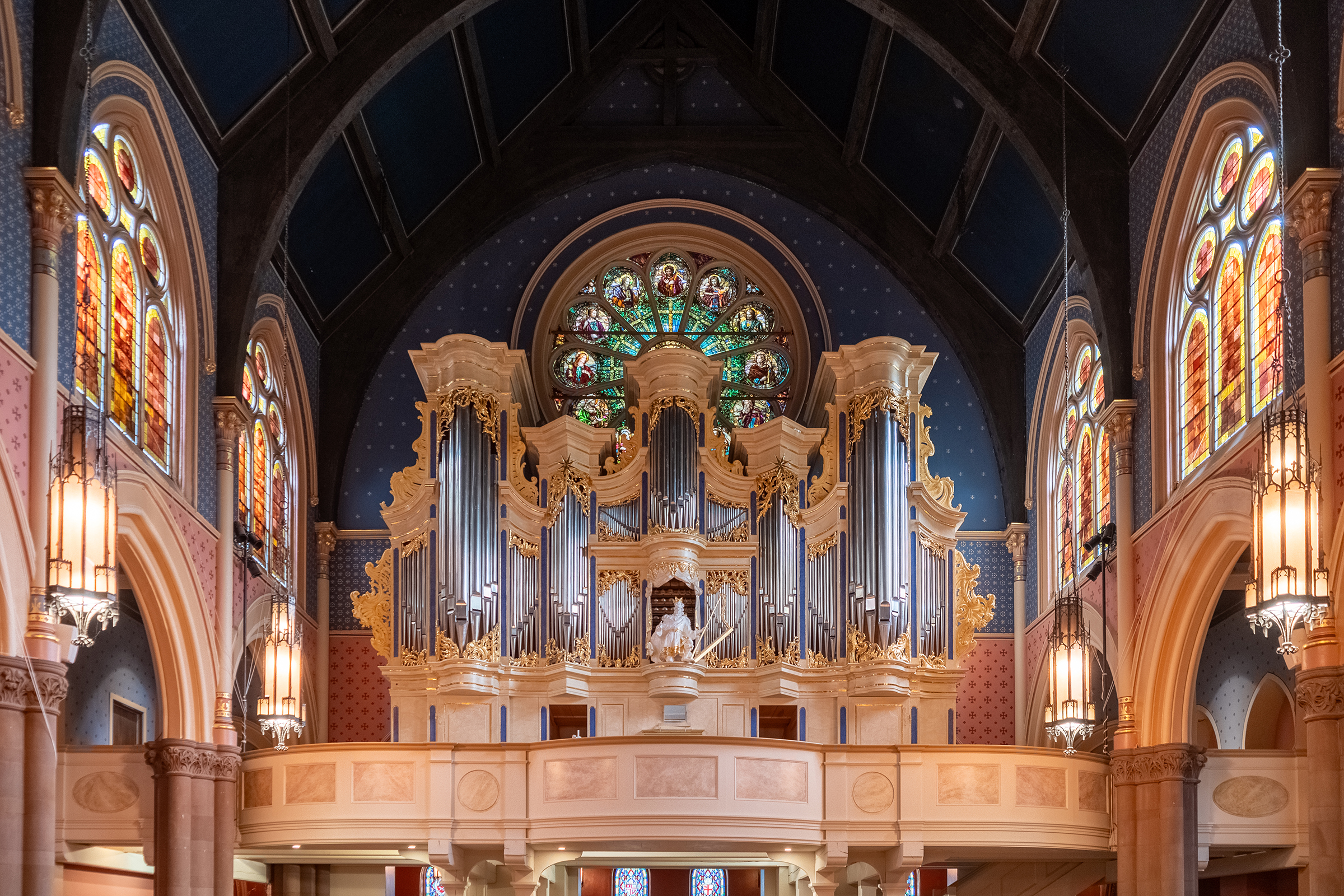 Organ Header-Christ Church Rochester