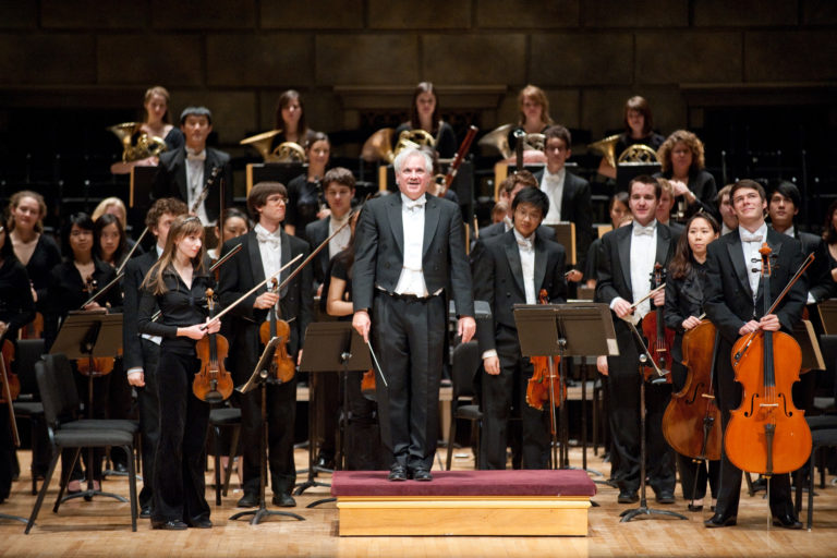 Philharmonia Varon Conductor Neil Varon led the Eastman Philharmonia for the Grand Opening Dedication Concert for the Eastman East Wing.