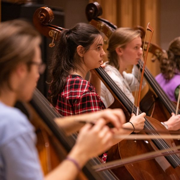 Rehearsal during Meliora 2019