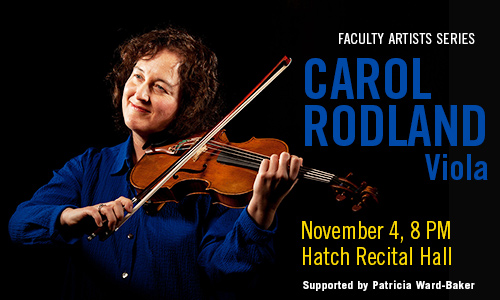 Rodland Faculty Artist October 2014