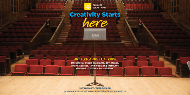 Summer @Eastman graphic