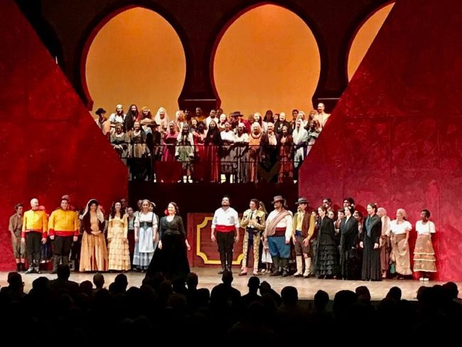 The Naples Opera production of Carmen image of opera perfomance