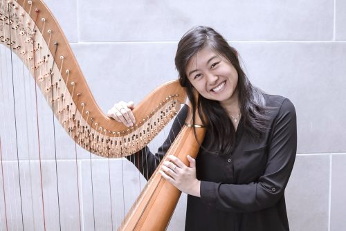Ashley Fong, Harp Performance major