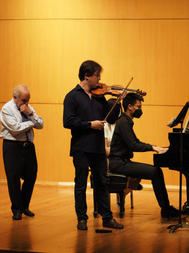 Sam playing for Martin Katz