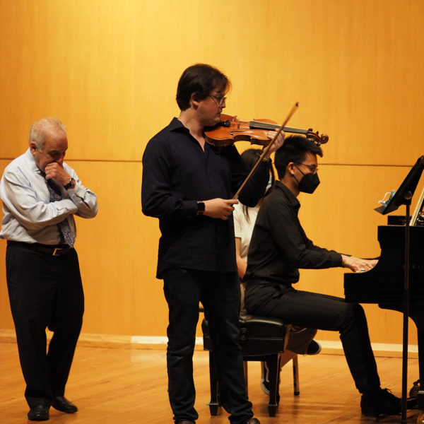 Sam playing for Martin Katz