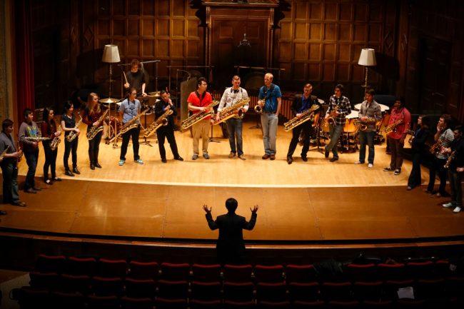 Saxophone Studio Kilbourn Eastman Saxophone Project
