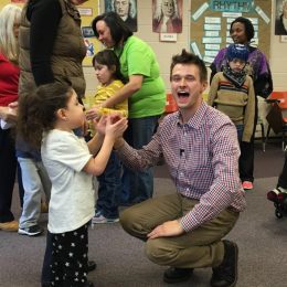 Thomas Corcoran teaching students