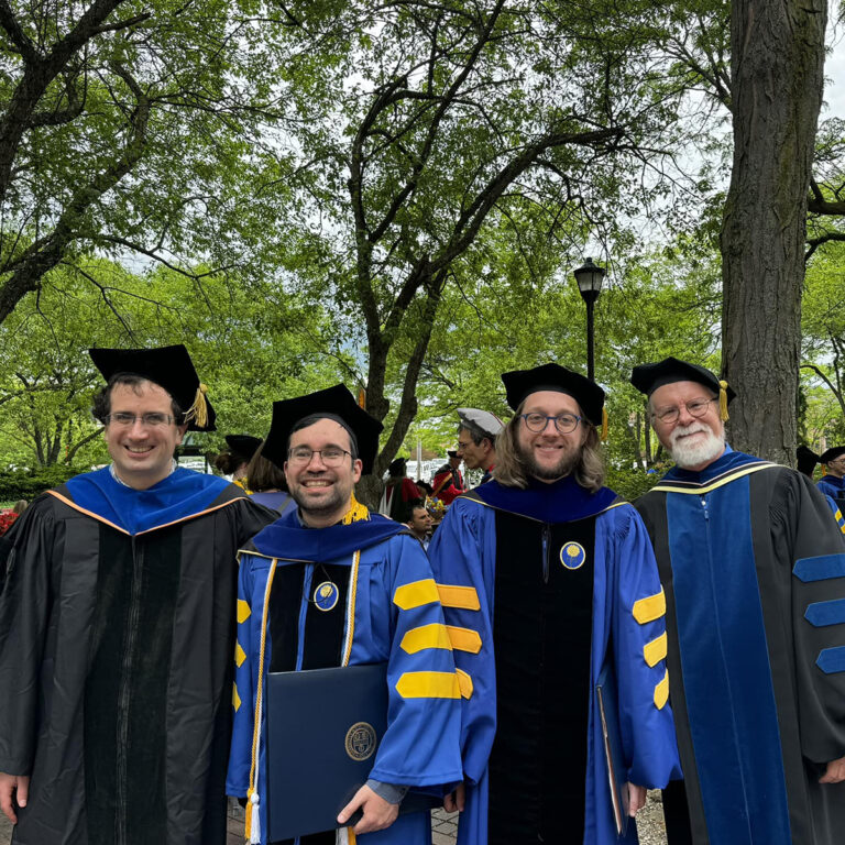 Theory faculty and alumni image