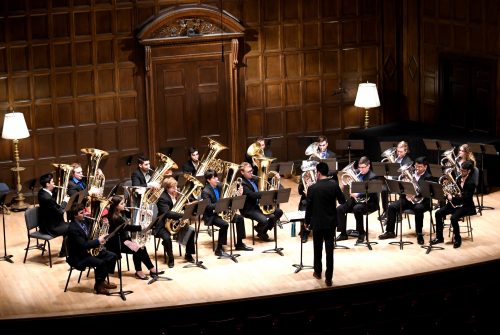 Eastman ensemble Tuba Mirum in concert