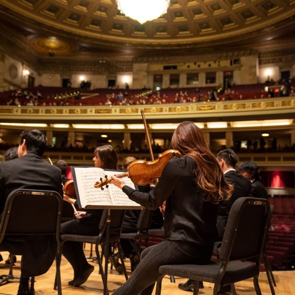 Violin-student-at-Kodak-Hall-Rehearsal