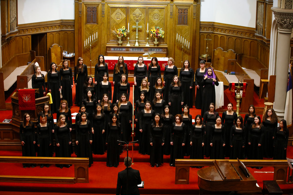 Women's Chorus at Lutheran Church