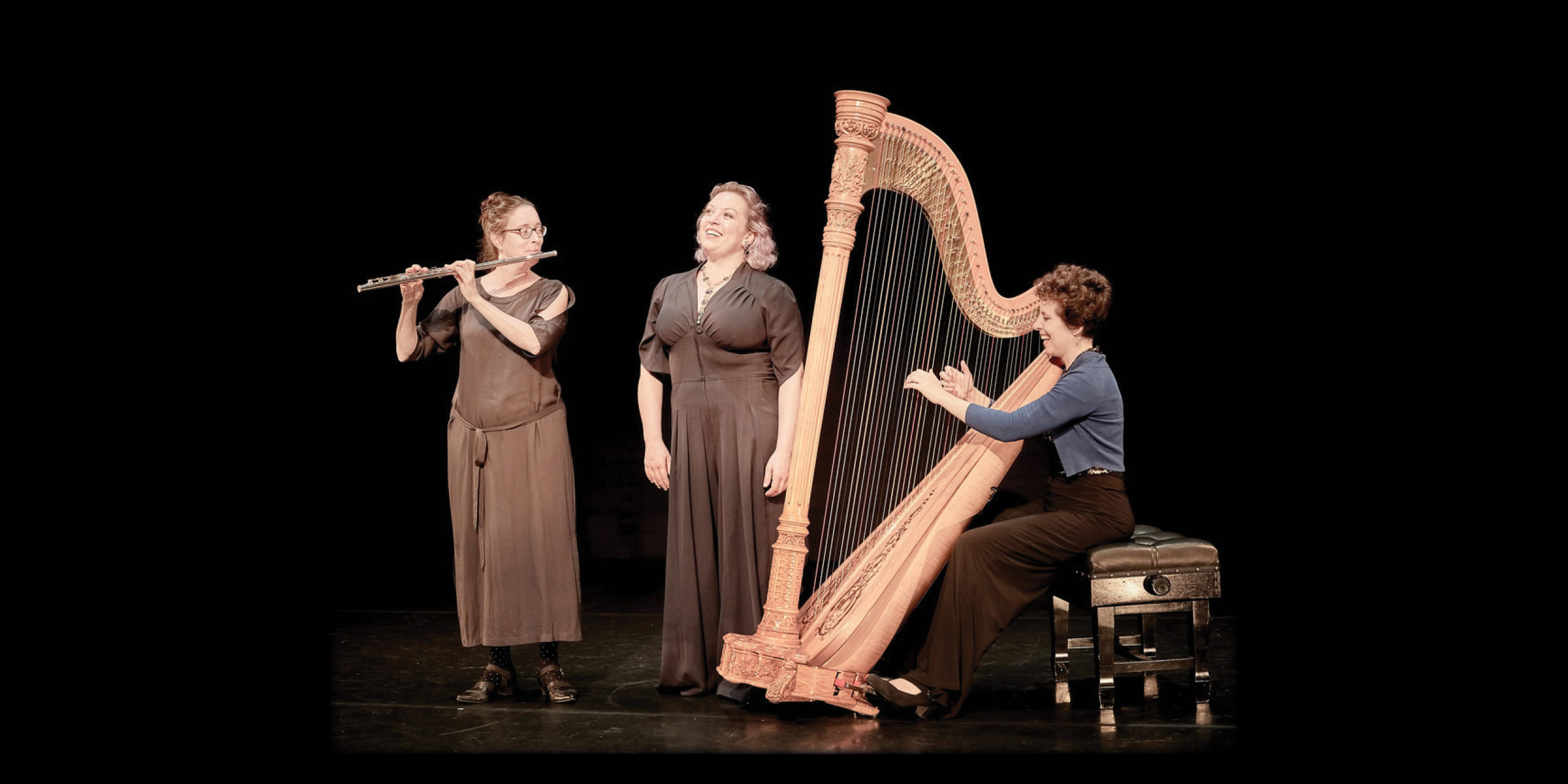 Damselfly, a Soprano, Flute, and Harp Trio, Visits Eastman to Perform and  Teach –