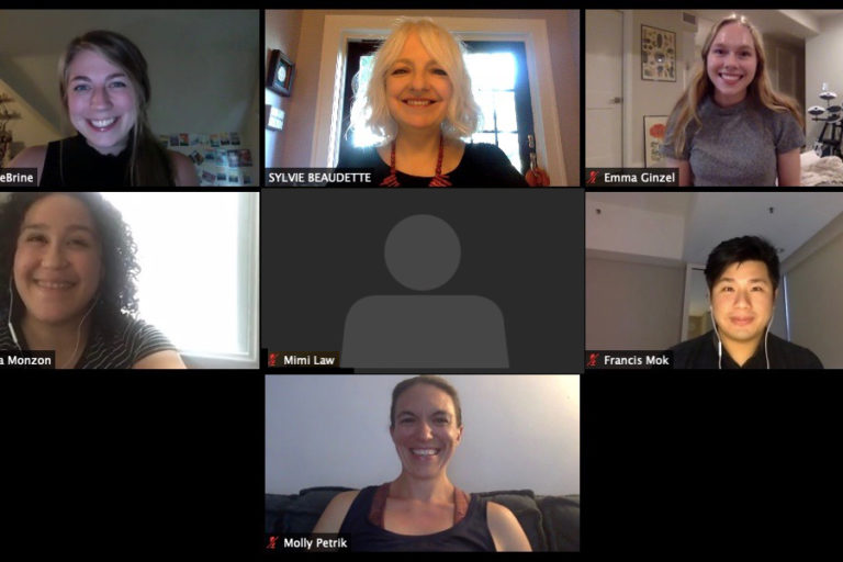 Image of Summer@Eastman Director Sylvie Beaudette and her French Lyric Diction students