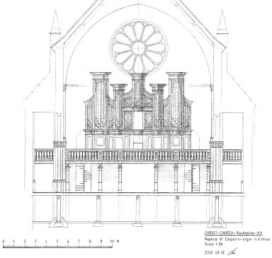 Christ Church Craighead-Saunders Architectural Drawing