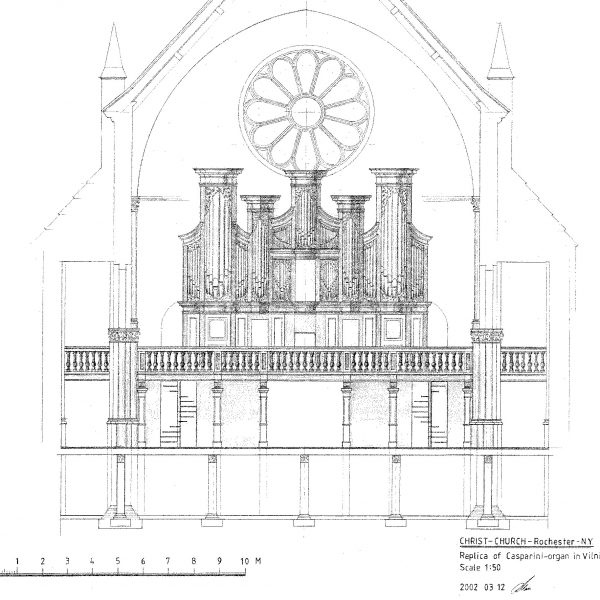Christ Church Craighead-Saunders Architectural Drawing