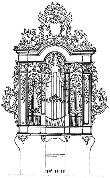 Drawing Italian Organ